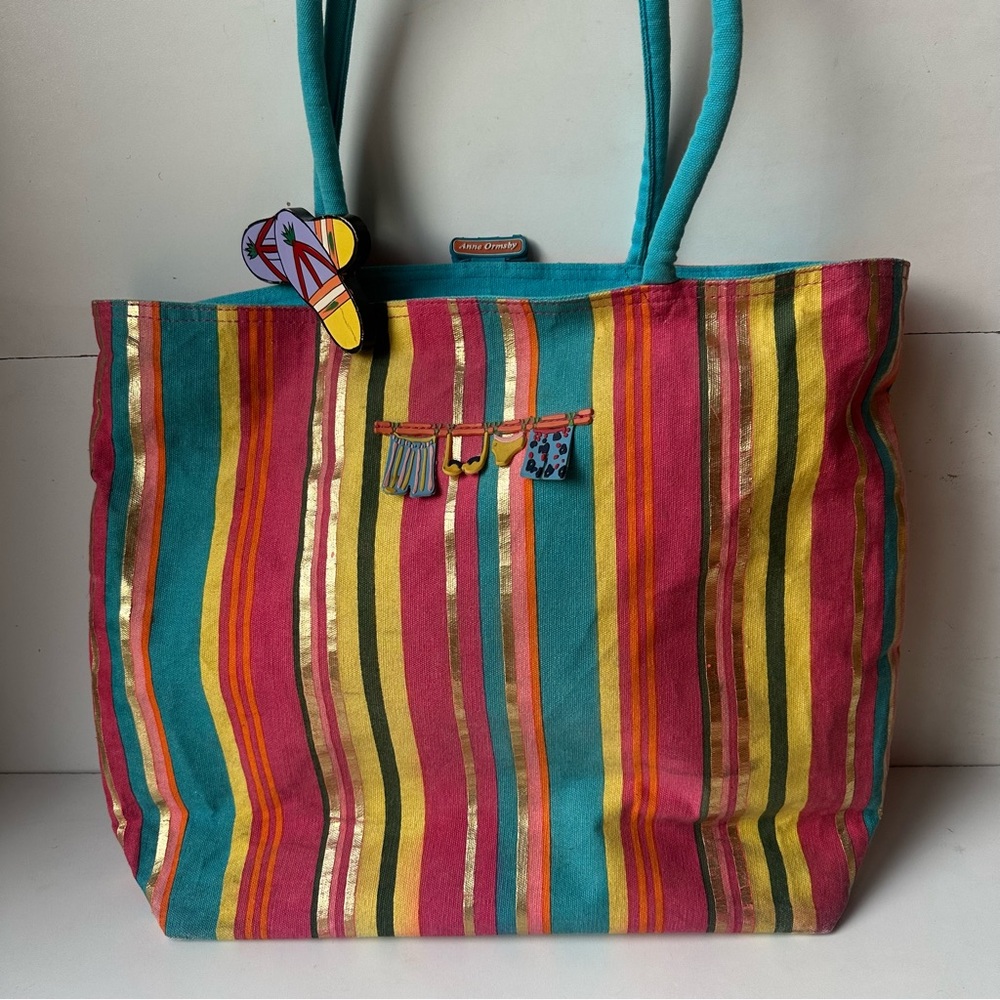 Anne ormsby | Bags | Anne Ormsby Beach Tote | Poshmark